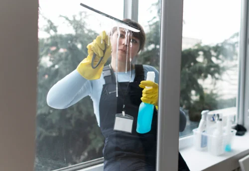 Nettoyage de vitres intérieures et extérieures au Cailar